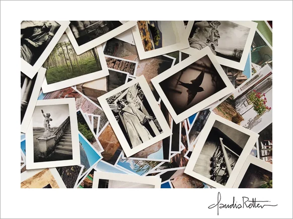 A pile of photos