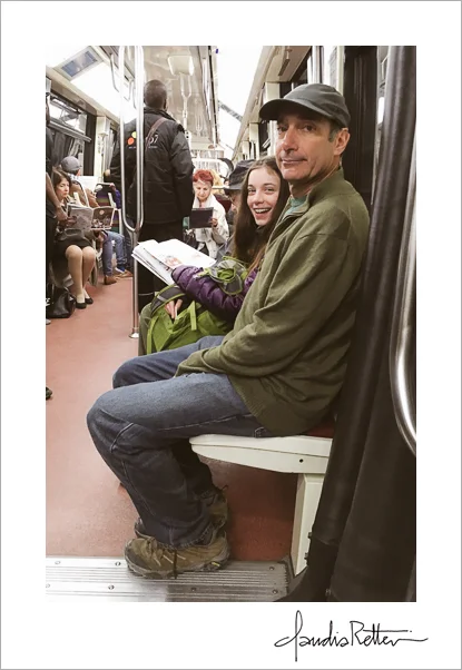 Riding the Metro