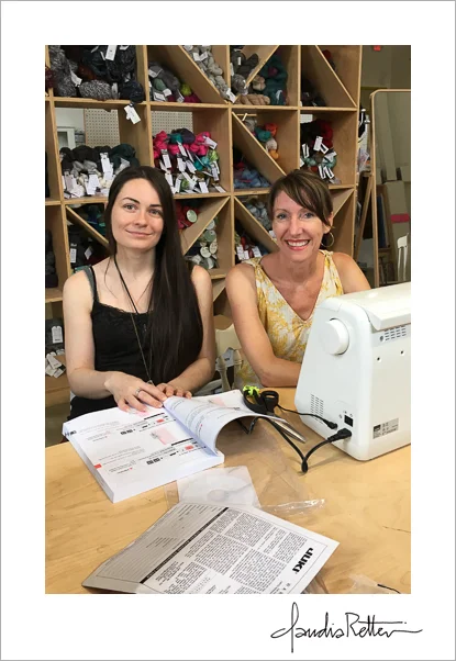 Learning to use my new Juki, Sew to Speak