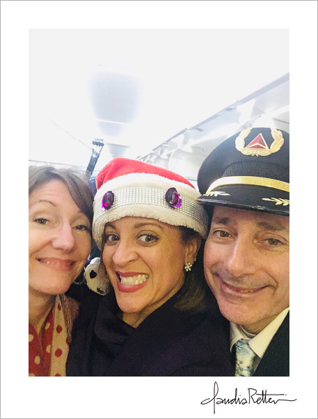 Delta Airlines selfie