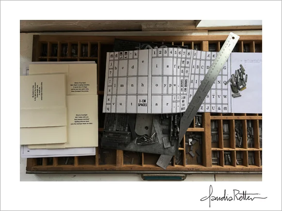 Letterpress printing project