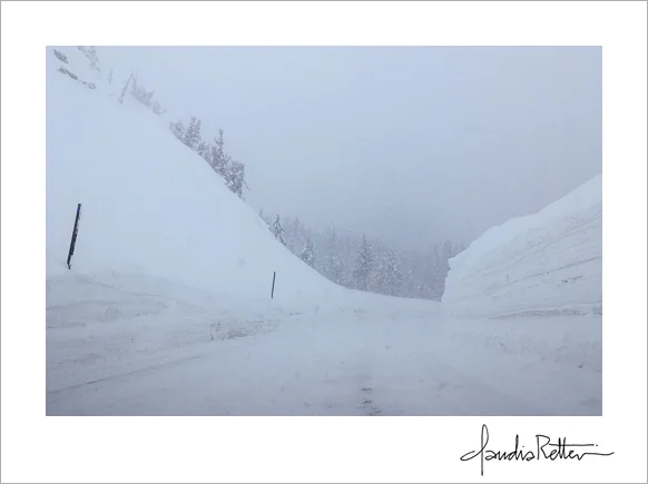 Snowy road