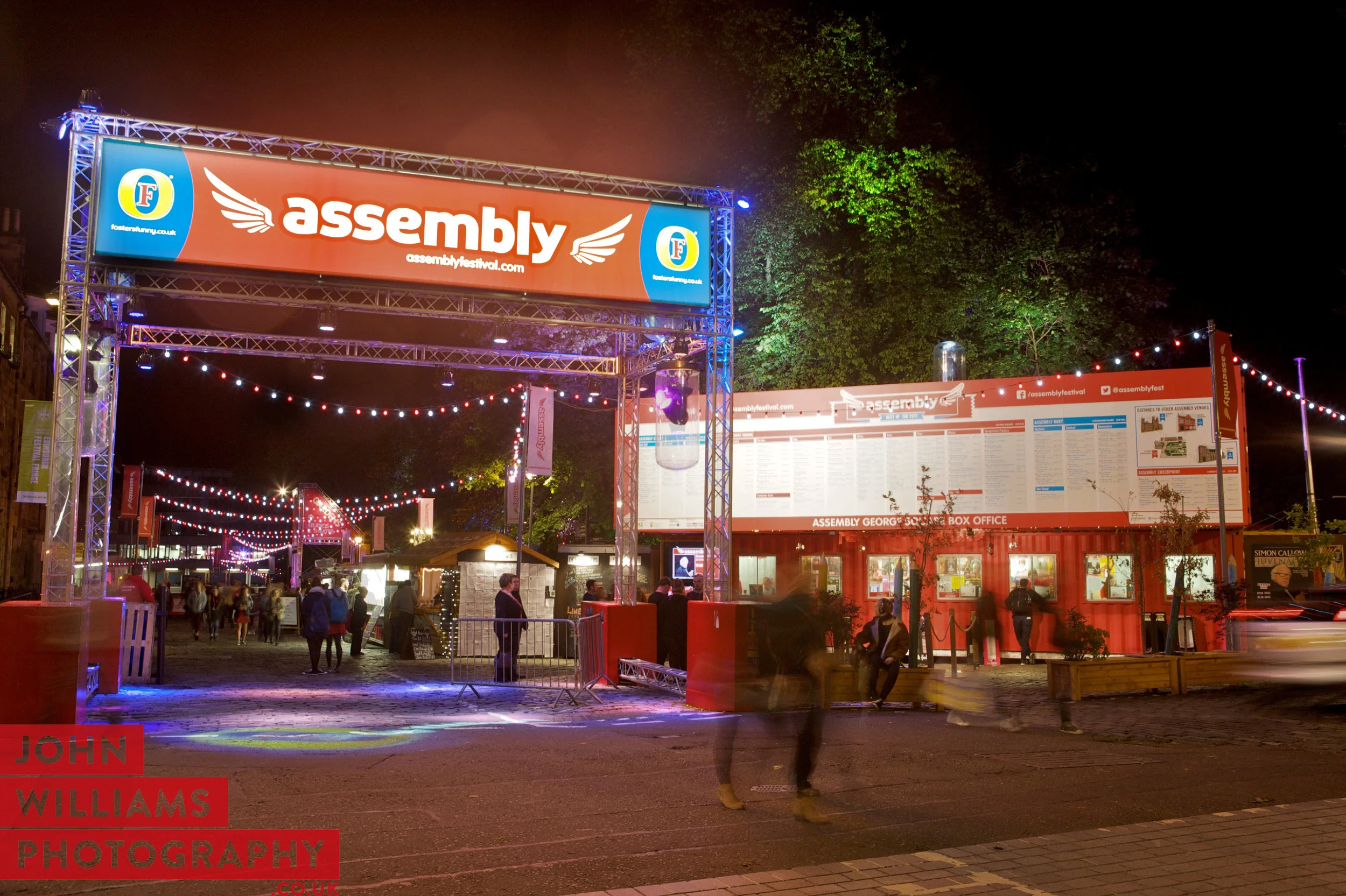 Assembly Festival Box Office, Edinburgh 2015