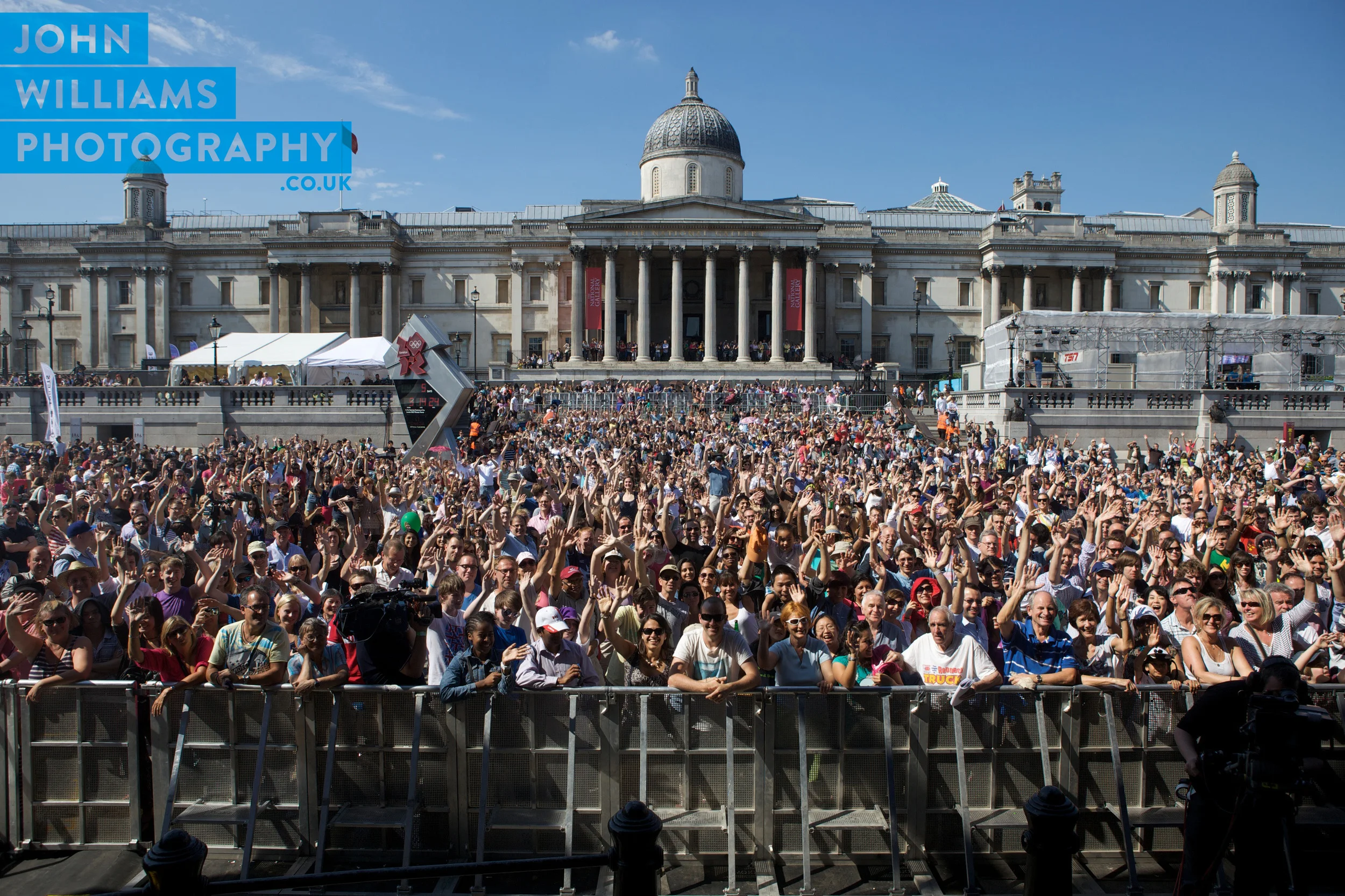 BT River of Music, Trafalgar Square 2012