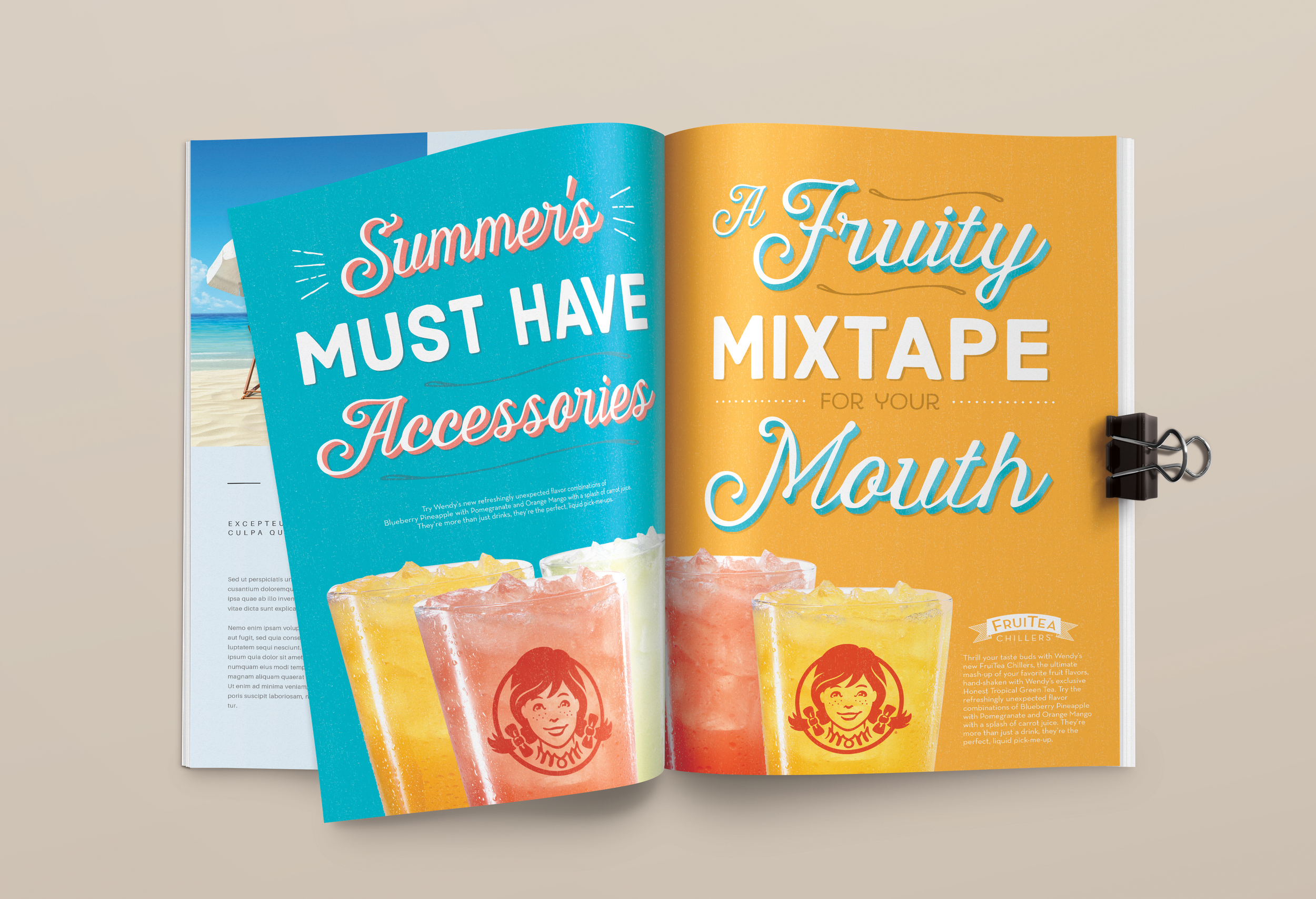 FruiTea Chillers Spread