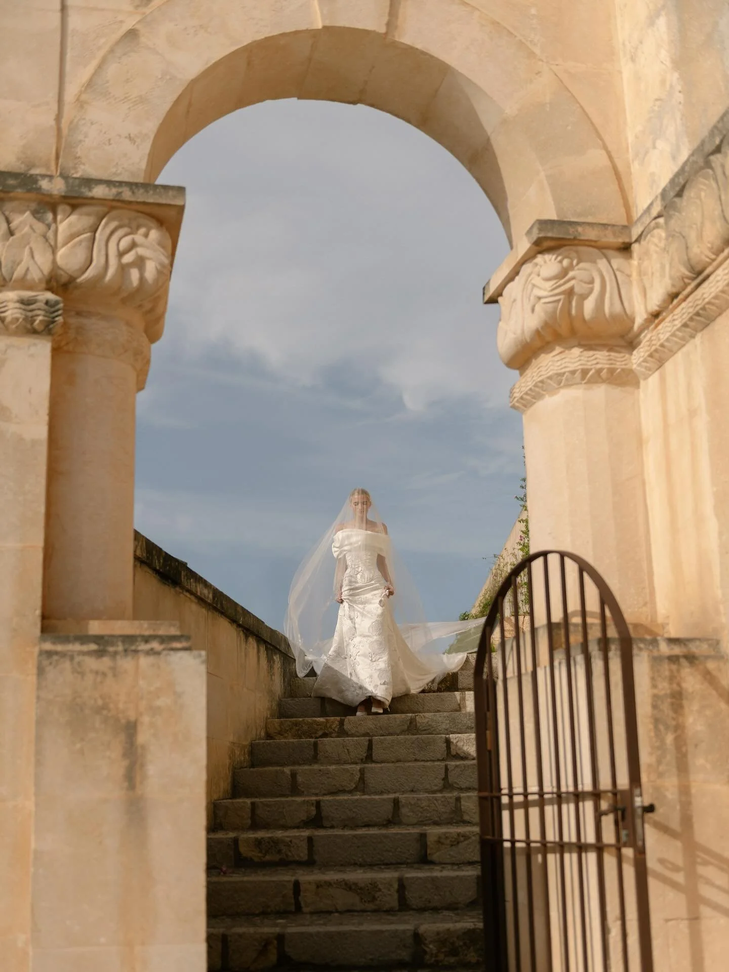 Jenny descends in @wiederhoeft at La Fortaleza in Mallorca.