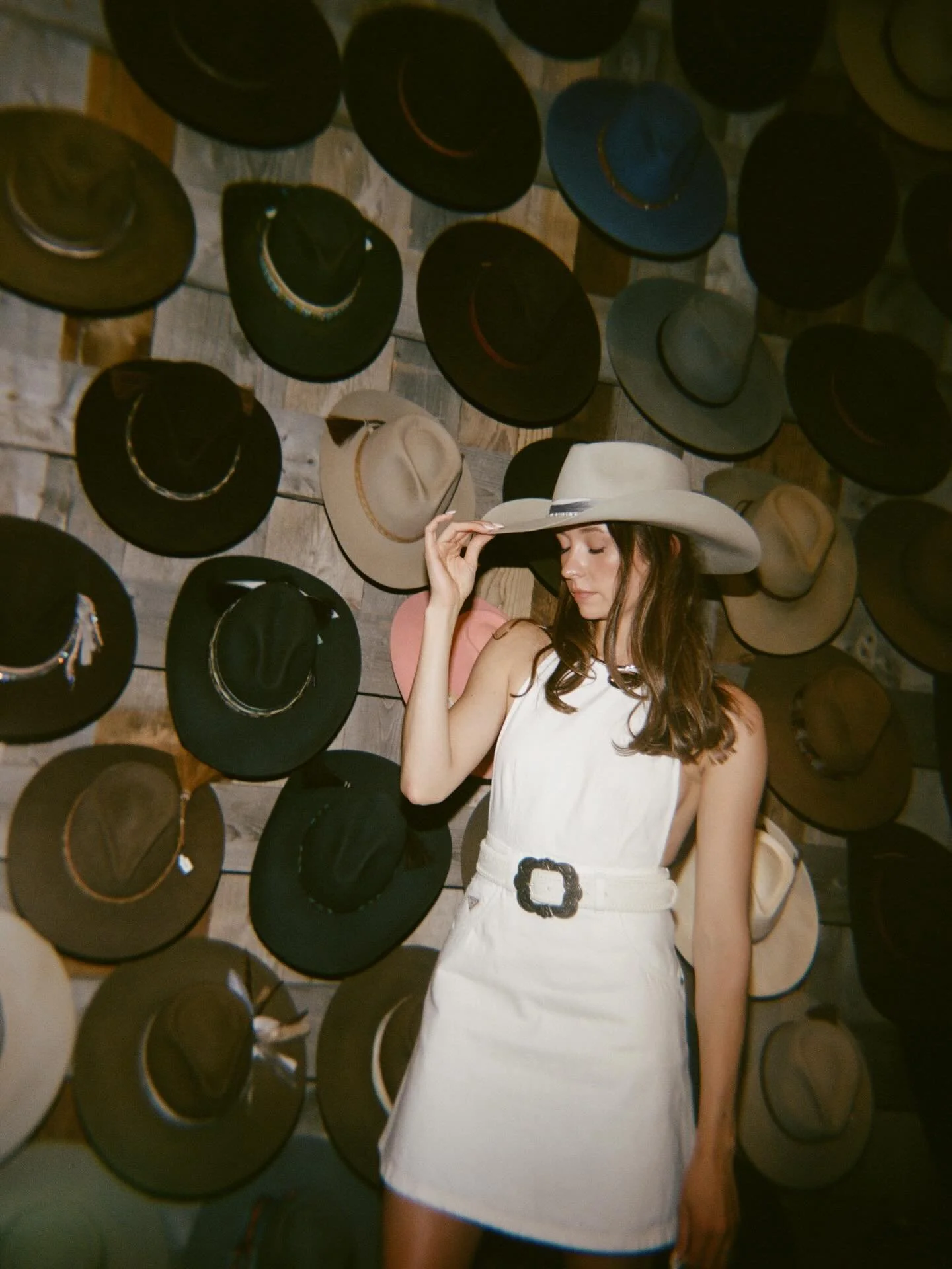 Blake spent the day at Kemo Sabe in Whitefish crafting custom hats with her closest friends and family&mdash; A sweet chance for everyone to tip their hats to the fun that set the tone for the weekend ahead.