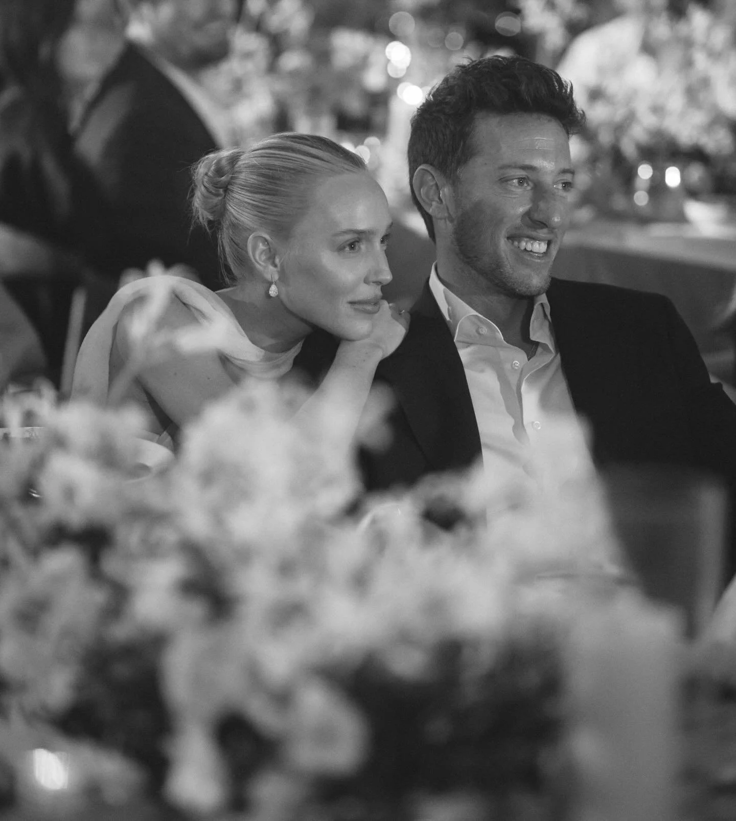 Cuddling up while listening to speeches given by your loved ones is always a good idea.