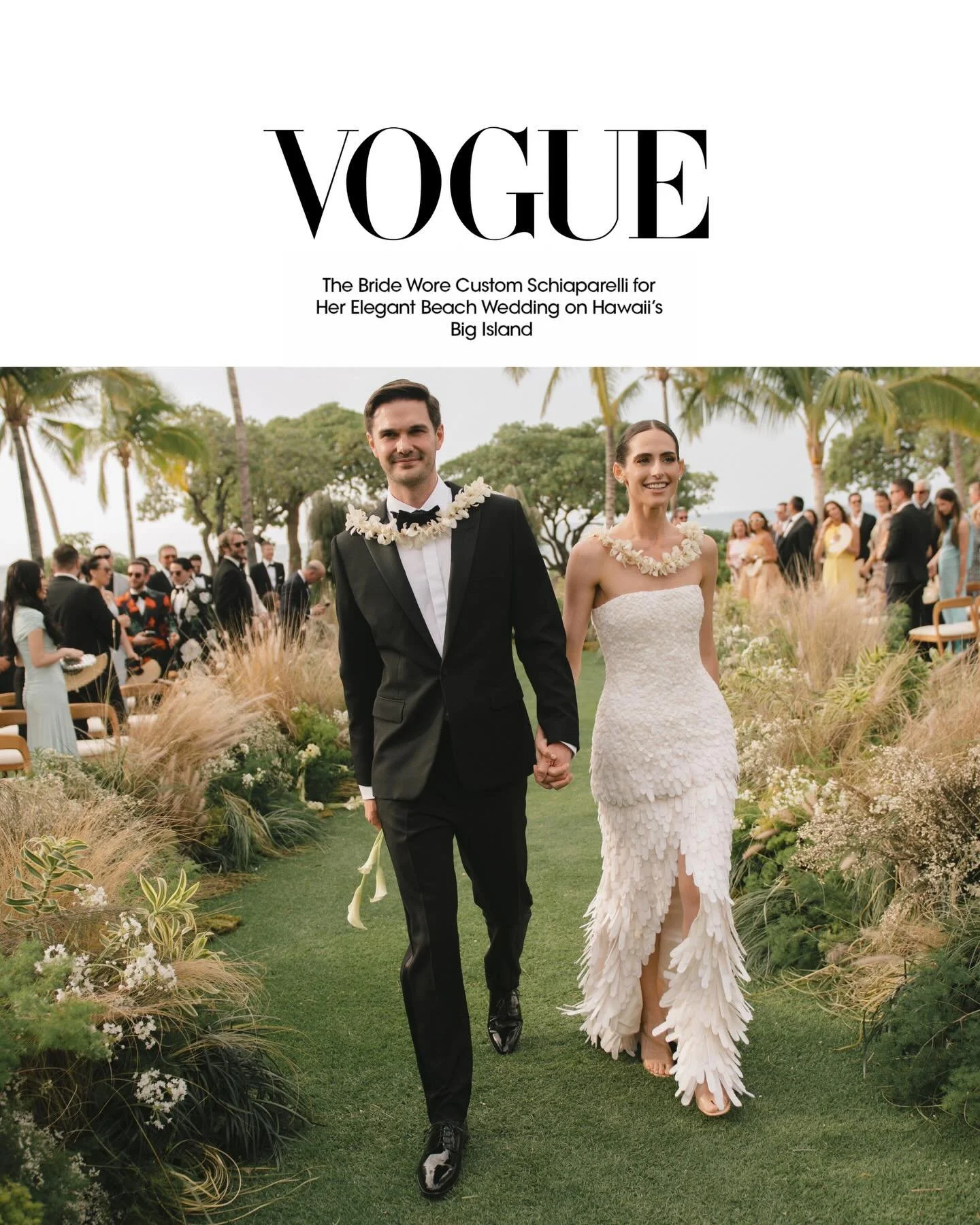 One year since Alexa &amp; Fred. Kona, a few days - and that Schiaparelli.

@bashplease
@kristenmarieparker
@maxcutrone
@theweddingartistsco
@renkofloral
@schiaparelli
@alexakdell