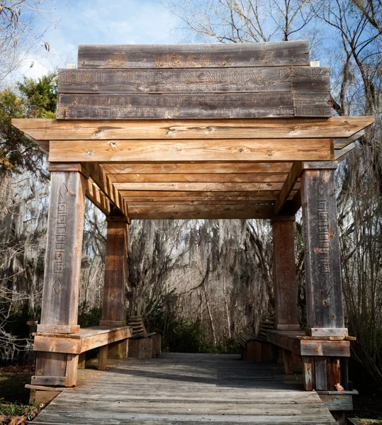 Civil Rights Memorial Park - Footpath Entrance