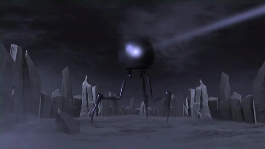  "H.P. Lovecraft's The Dark Sleep" also confuses itself for "H.G. Wells' War of the Worlds."