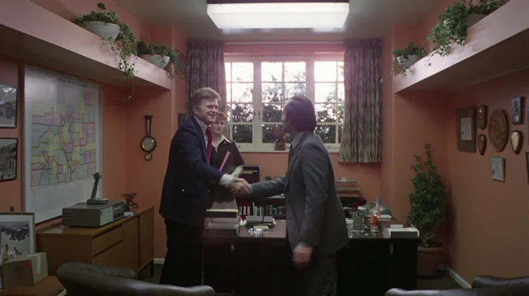  That paper tray on the desk? At least one person claims it symbolizes an erection.