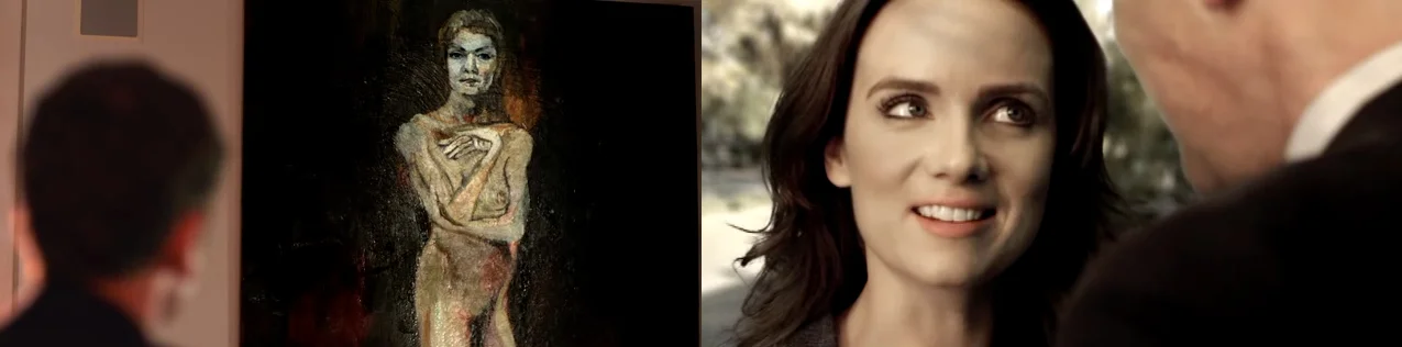  Harker thinks Dracula's painting looks "exactly" like his wife Lina. If I were her, I'd question his eyesight.