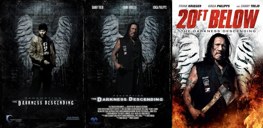  Evolution of a movie poster.
