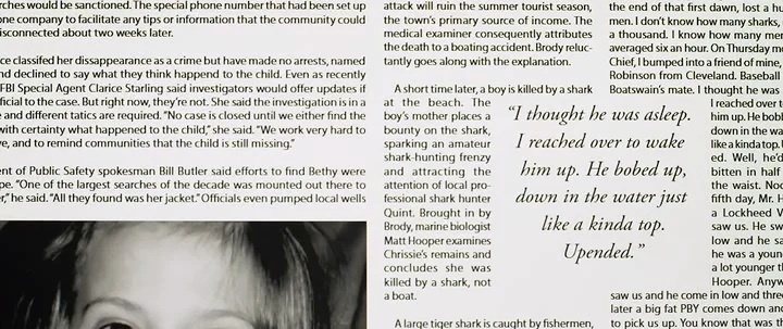  Norman Bates is not alone. Quint from "Jaws" and Clarice Starling also have cameos in "The Appearing."