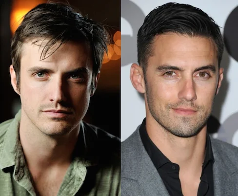  Actors C.J. Thomason and Milo Ventimiglia: separated at birth?