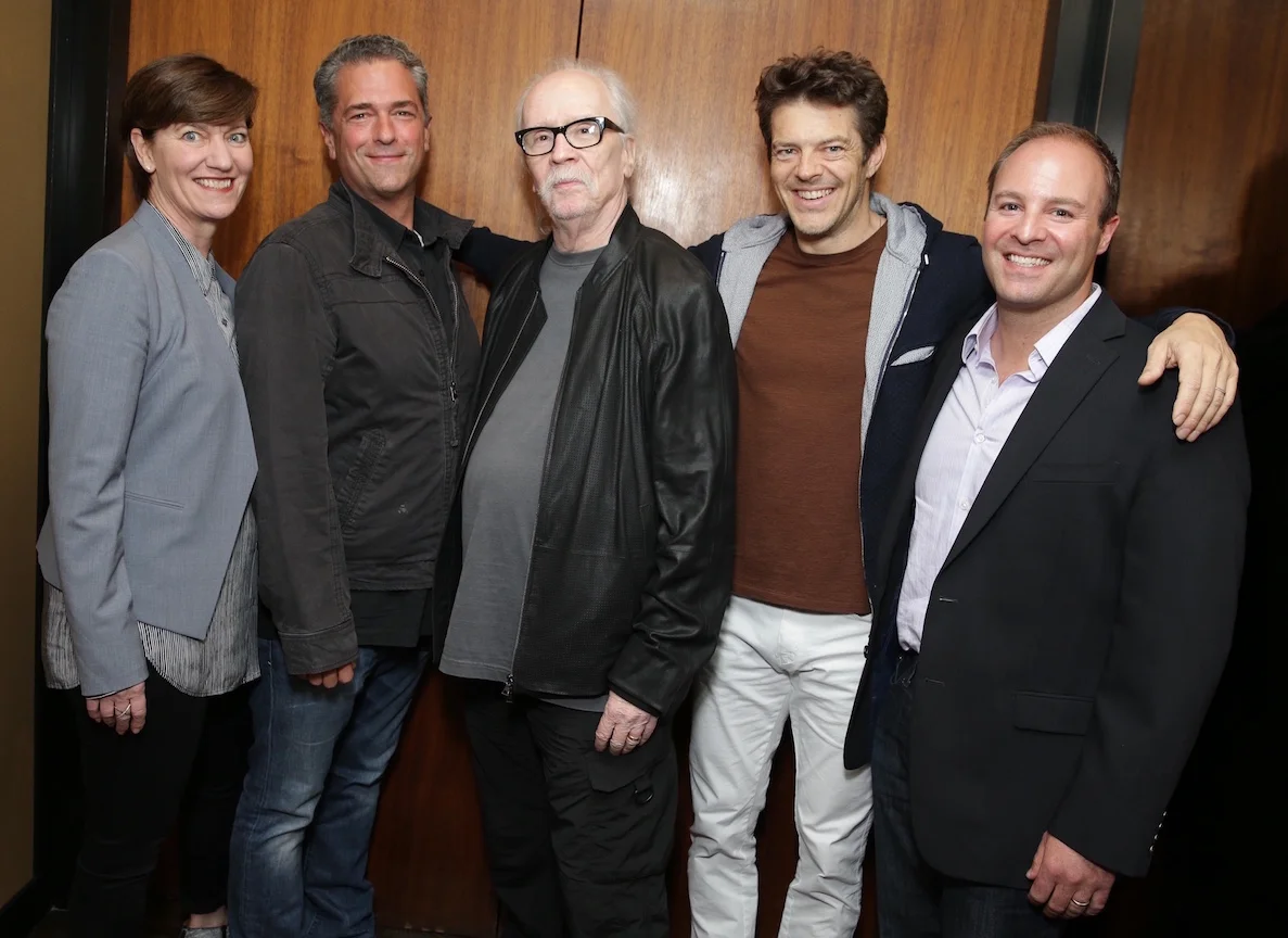 L-R: Zanne Devine, Malek Akkad, John Carpenter, Jason Blum, David Thwaites. Photo: Eric Charbonneau.