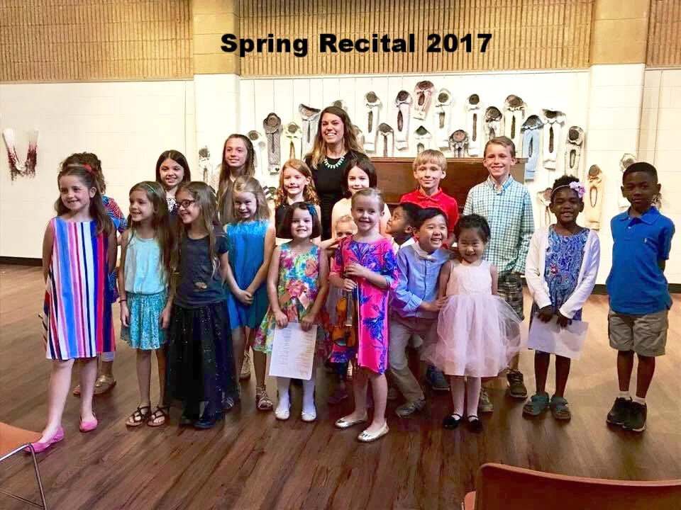 About 1/2 my students after the big show!