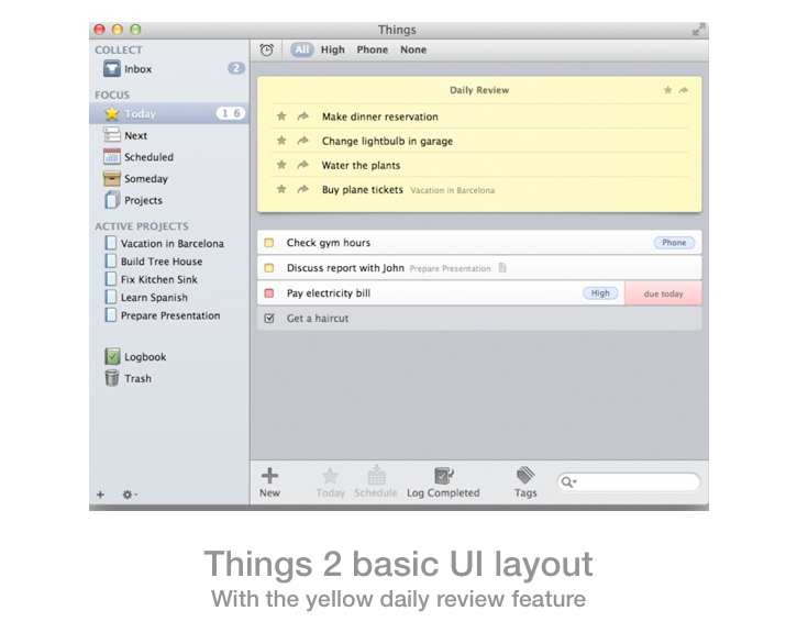 Omnifocus -V- Things 2 - A Personal Perspective.