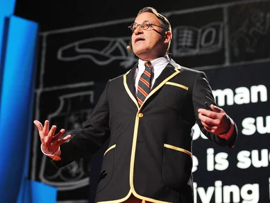 
http://www.ted.com/talks/chip_kidd_designing_books_is_no_laughing_matter_ok_i...
There is something about this presentation that really caught my attention. I think it is because of the quirkiness of Chip Kidd, his clothes, his hip wriggling and his wacky sense of humour.
But really, the reason this presentation really got my attention is that it is different.
Of course, it tells a story, all great presentations do, but more than that Chip Kidd takes the humble boring presentation, mixes it with his fantastic personality and then delivers a very compelling argument. But, I think the real key to this presentation is his personality. That is what all presenters need to be doing. Putting their own personality into their presentation.
Sadly, too often presenters stick to the old, tired and frankly boring presentation script, and today that just is not good enough.
Thank you Chip for a truly wonderful presentation.