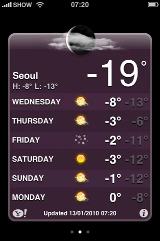 Now I'm really doubting the global warming story. Beat that temperature mum^^ Sent from my iPhone