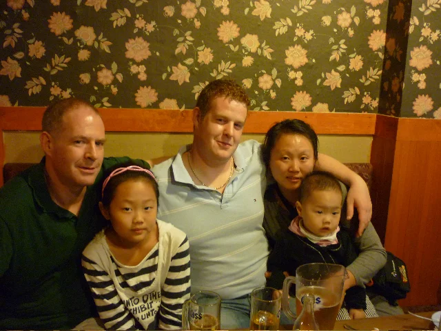 Mother and Richard's first days in Korea