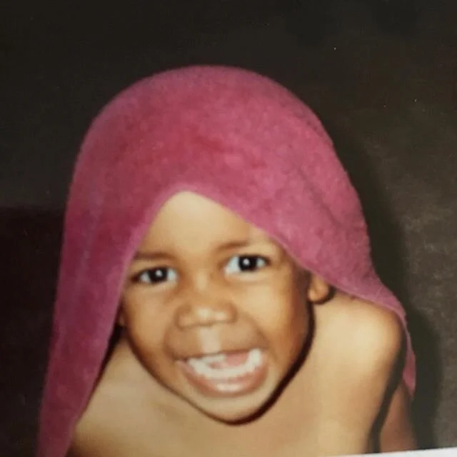 Happy #Pride from baby Clark and his towel wig! (Feat. life advice from mother dearest this morning.) 🕺🏾🌈🥳✨💕