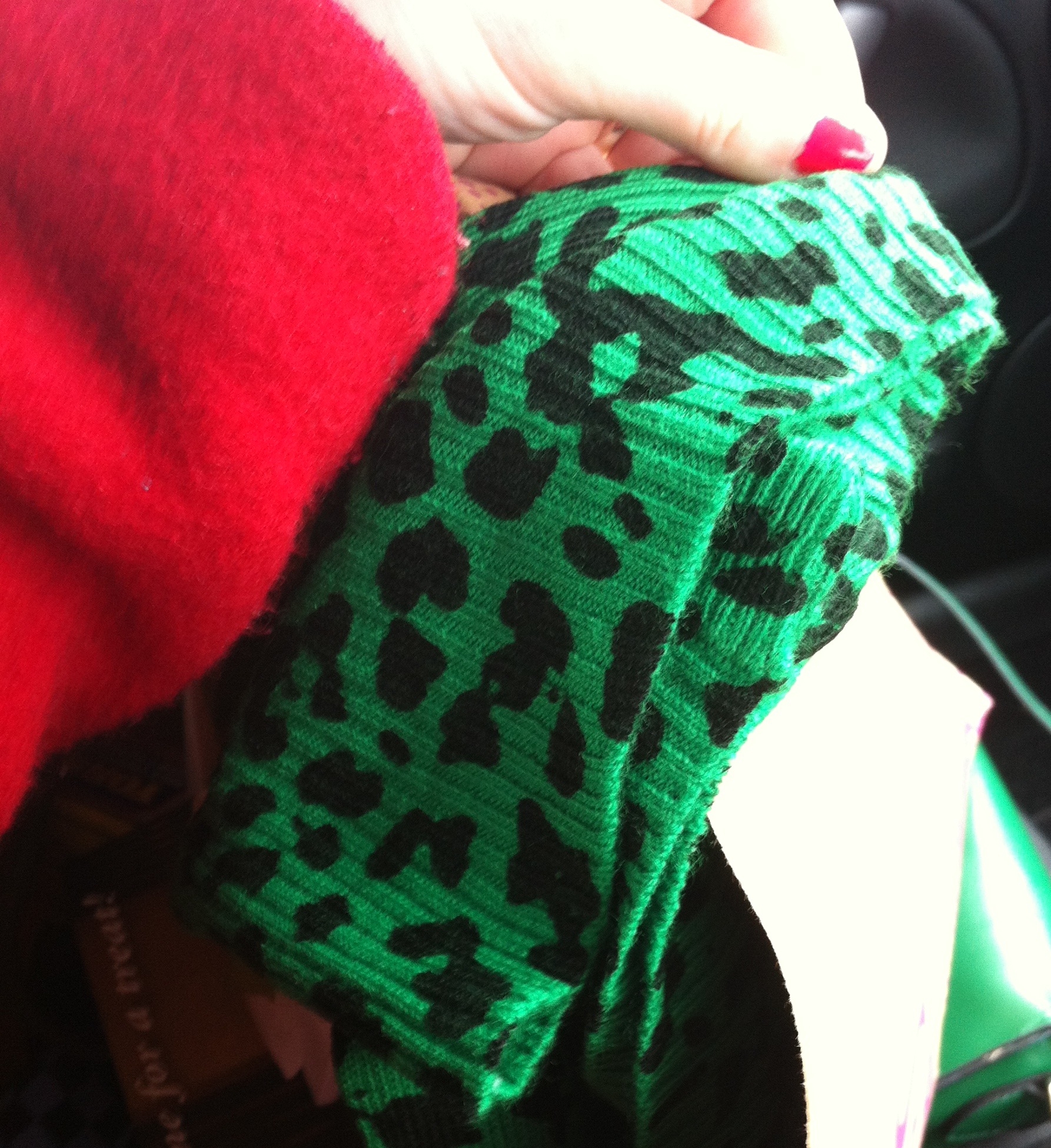 Rockabilly Bargain- Green Leopard Print Cardigan from Heaton's