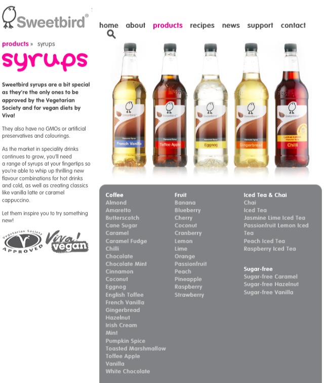Sweetbird Syrups Turn You into a Home Barista