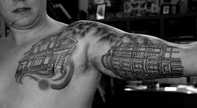 13 Thrilling Architecture Themed Tattoos