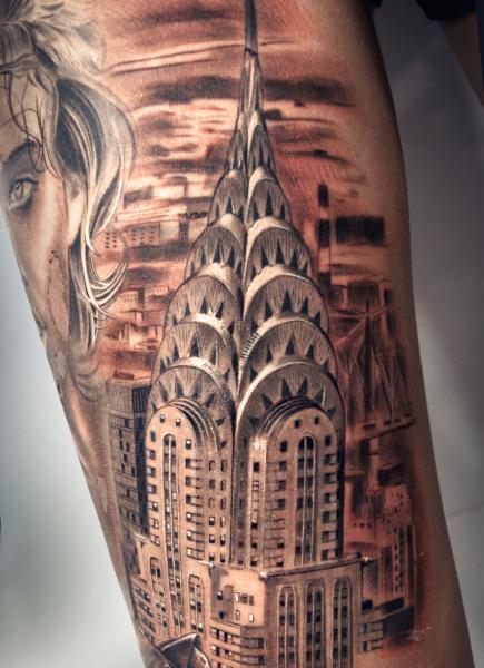 13 Thrilling Architecture Themed Tattoos
