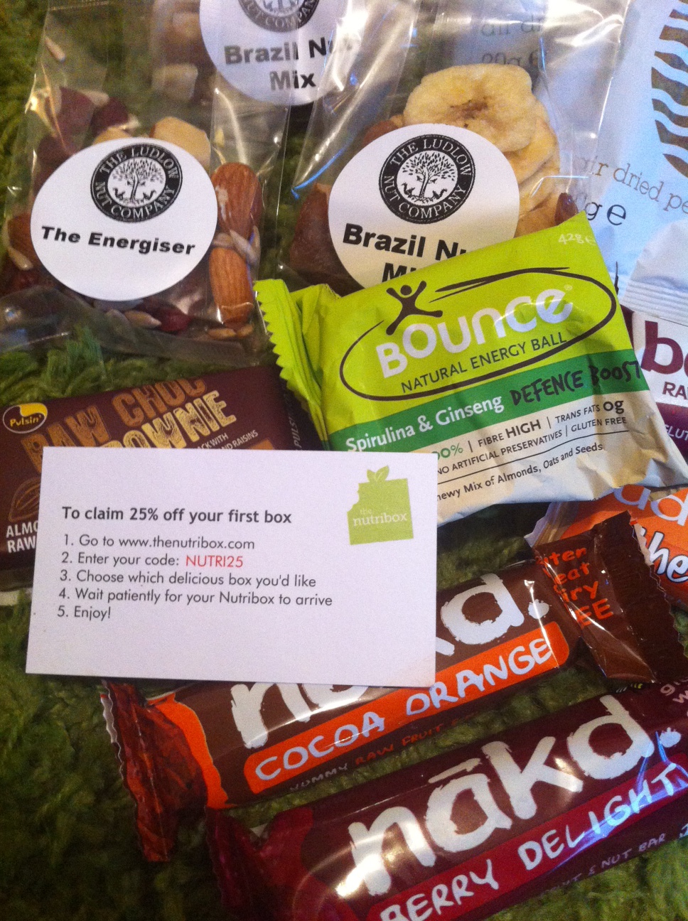 Give Your Healthy Eating Plan a Monthly Kickstart with Surprise Snacks in the Post from The Nutribox