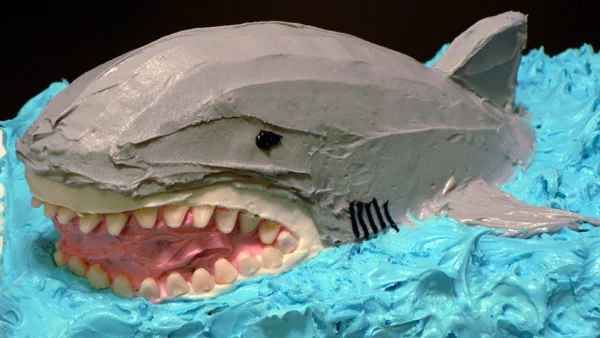 Shark Cakes- Eat them Before They Eat You
