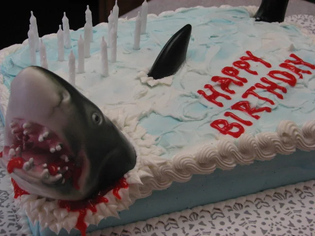 Shark Cakes- Eat them Before They Eat You