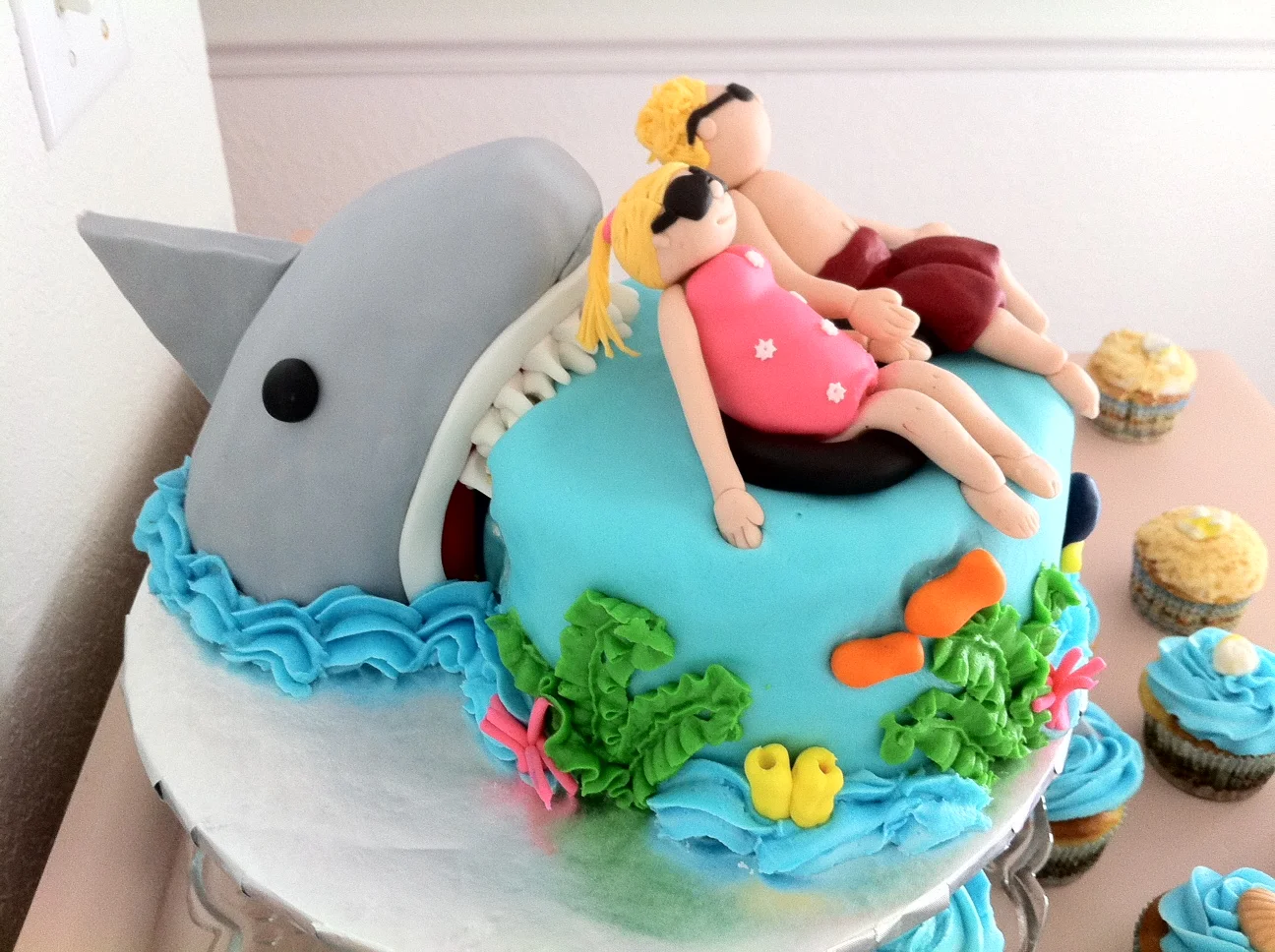 Shark Cakes- Eat them Before They Eat You