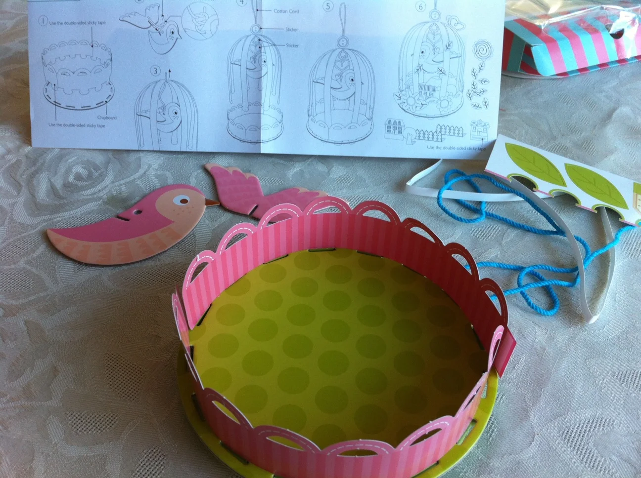 Make Your Own Twee Bird Cage Garden Craft, from Past Times