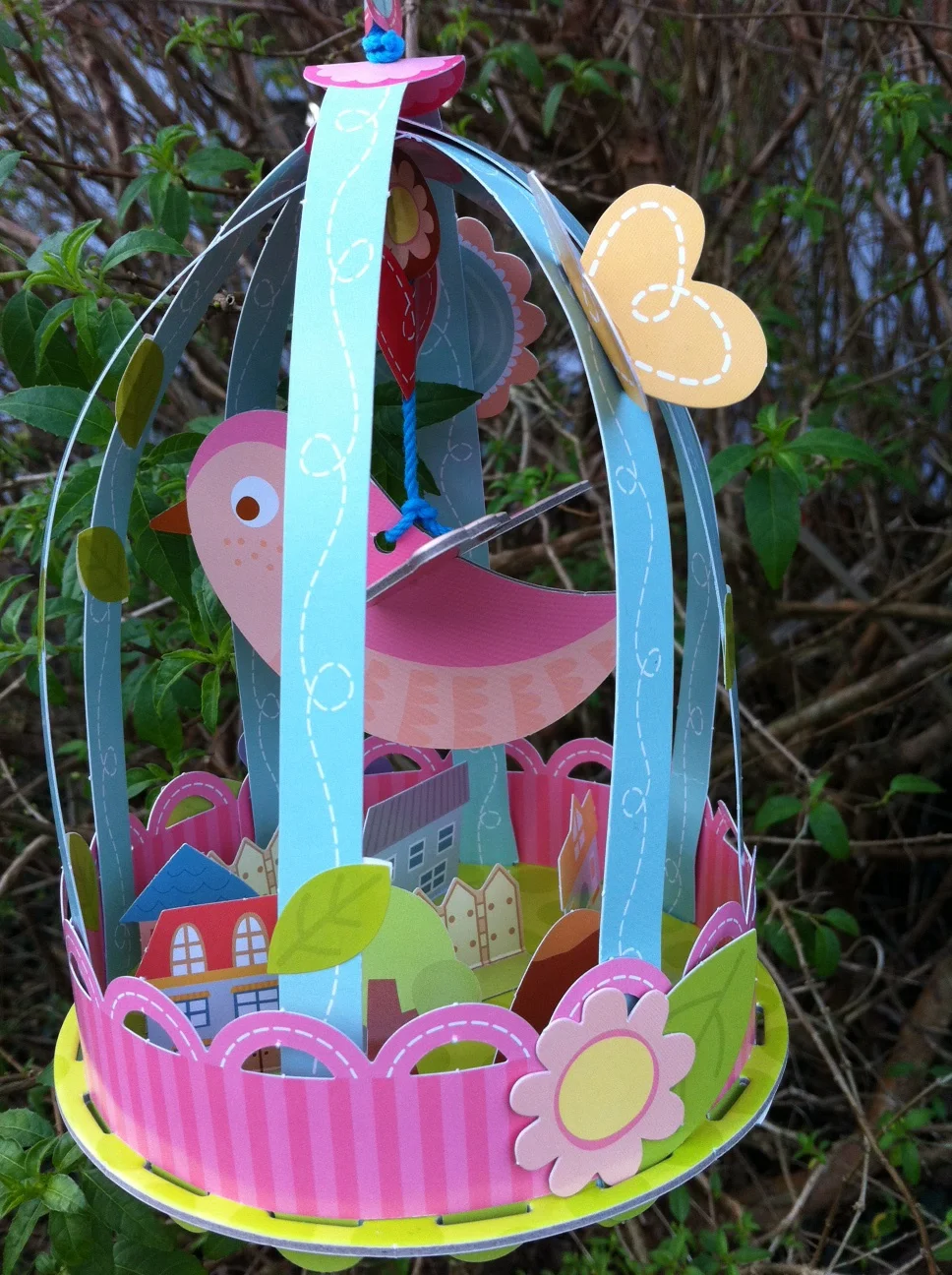 Make Your Own Twee Bird Cage Garden Craft, from Past Times