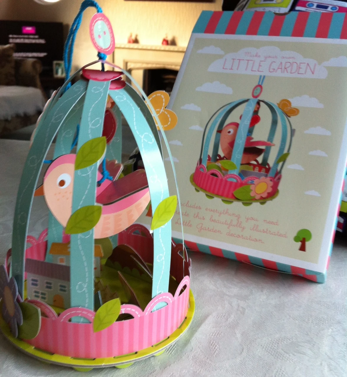 Make Your Own Twee Bird Cage Garden Craft, from Past Times