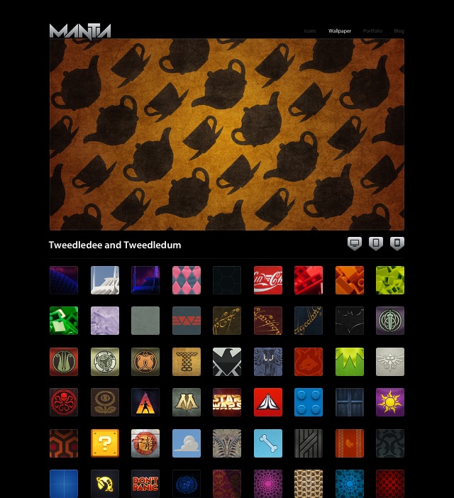 Refresh Your Mac, iPad or iPhone for the New Year with Super Cool & Totally Free Pop Culture Wallpapers from Mantia
