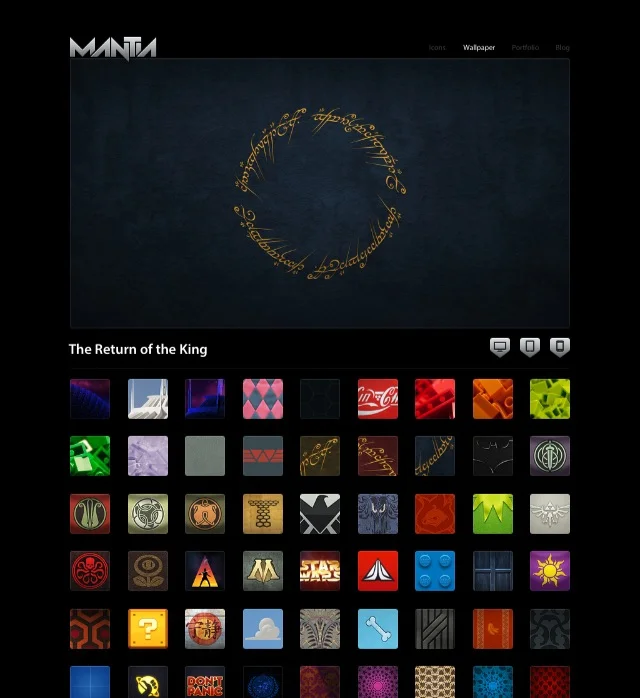 Refresh Your Mac, iPad or iPhone for the New Year with Super Cool & Totally Free Pop Culture Wallpapers from Mantia