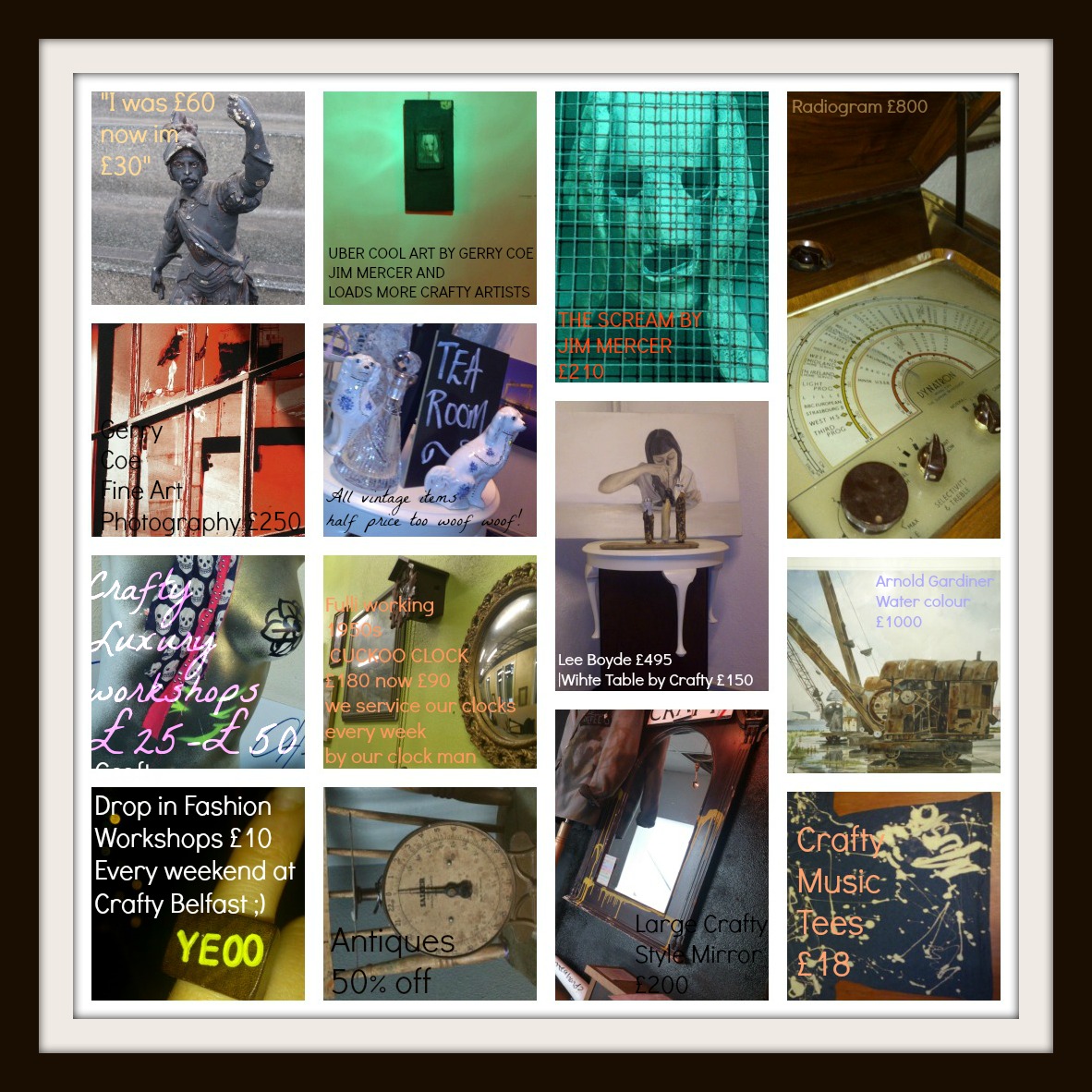 A Broadcast from Crafty HQ to the World of Kitsch Readership