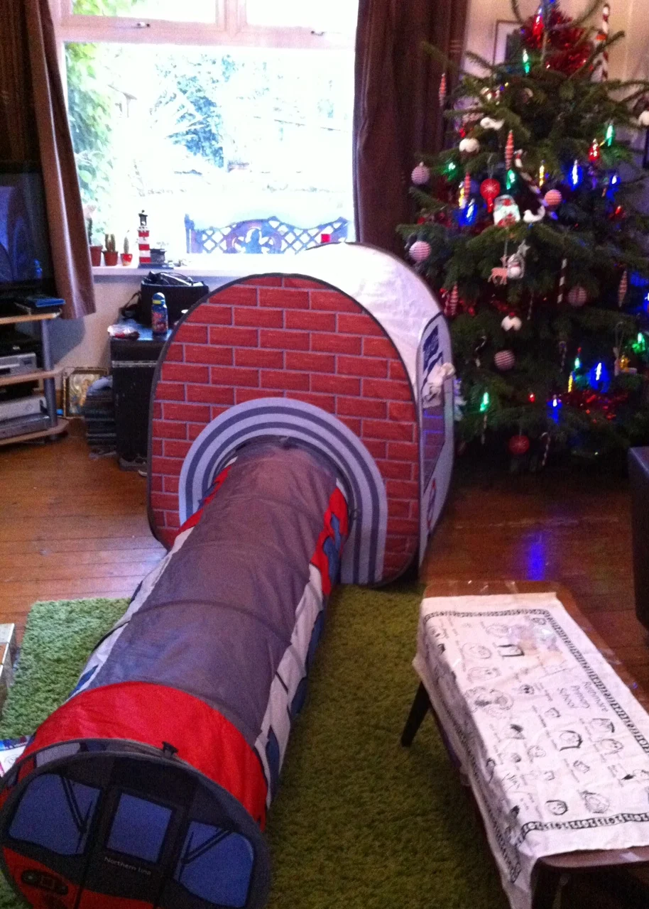 London Underground Train & Station Tent from Monster Factory
