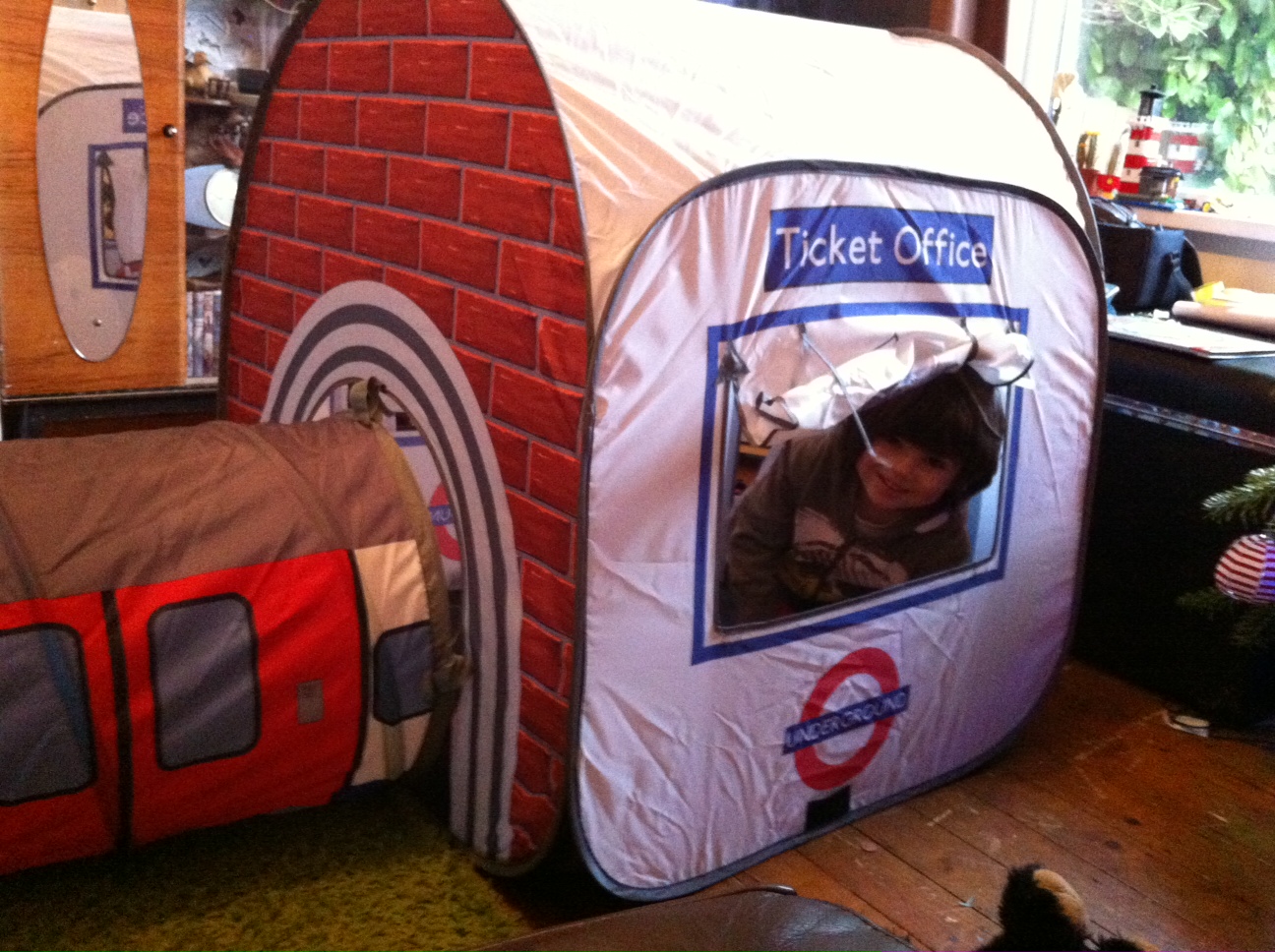 London Underground Train & Station Tent from Monster Factory