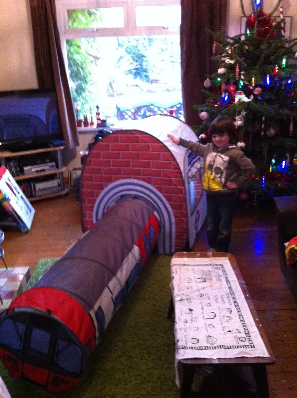 London Underground Train & Station Tent from Monster Factory