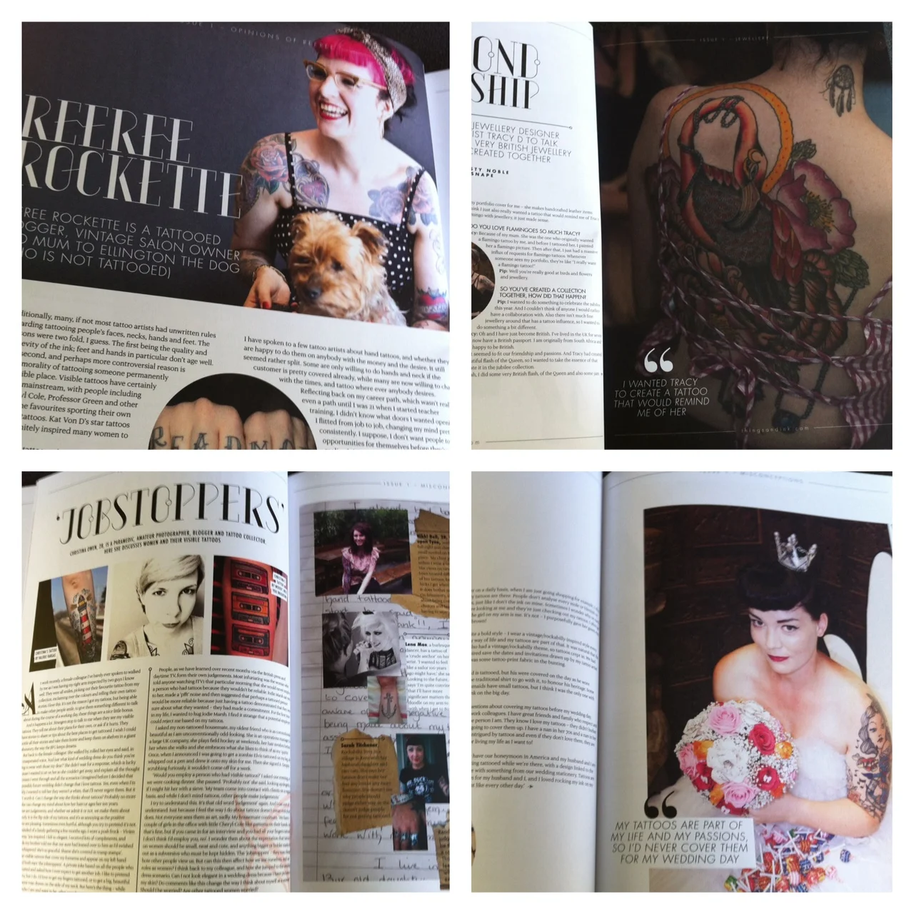 Things & Ink- a Tattoo Magazine Embracing Female Tattoo Culture- & I'm Their Home Ware Columnist