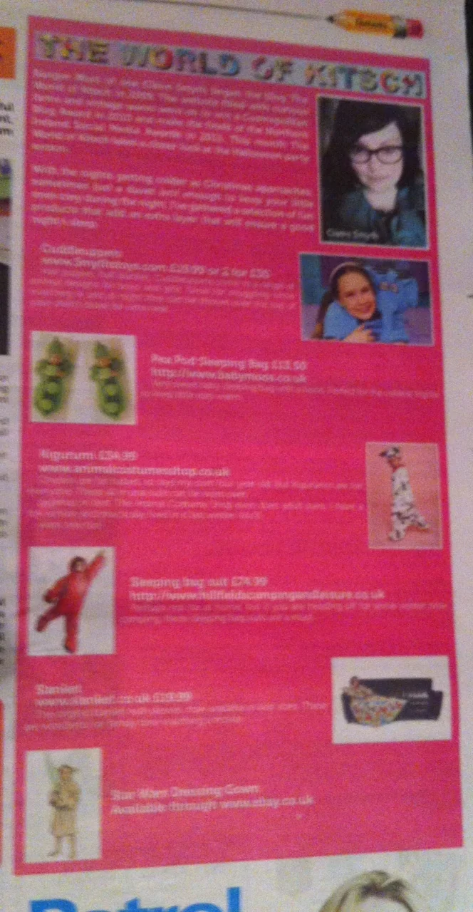 Junior Magazine Issue 2- The World of Kitsch Feature