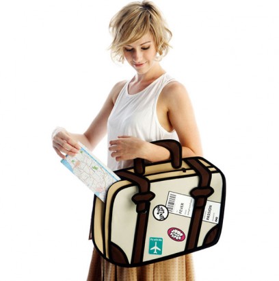 New Cartoon Bags from Jump From Paper, and the Winner of my Big Giveaway