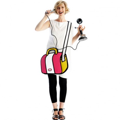 New Cartoon Bags from Jump From Paper, and the Winner of my Big Giveaway