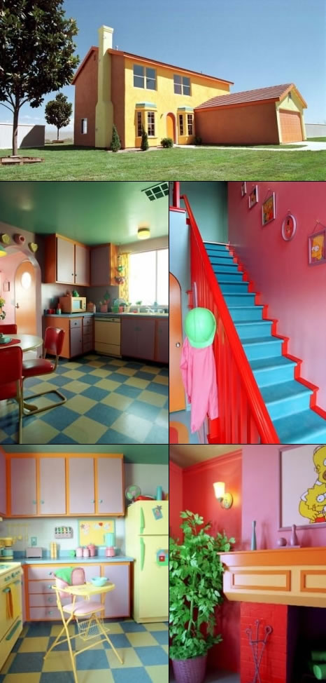 Real Life, Full-size Simpsons' House