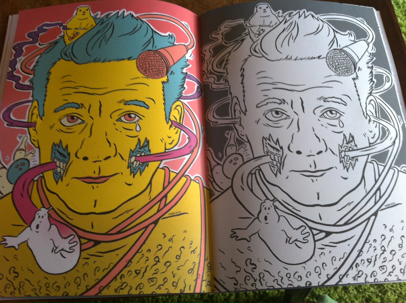 What's That? Oh, That's Just My Bill Murray Colouring Book That Arrived Today